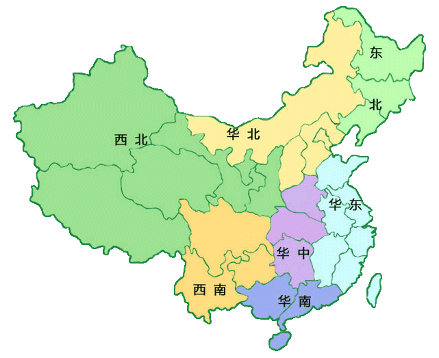 全国网点分布图